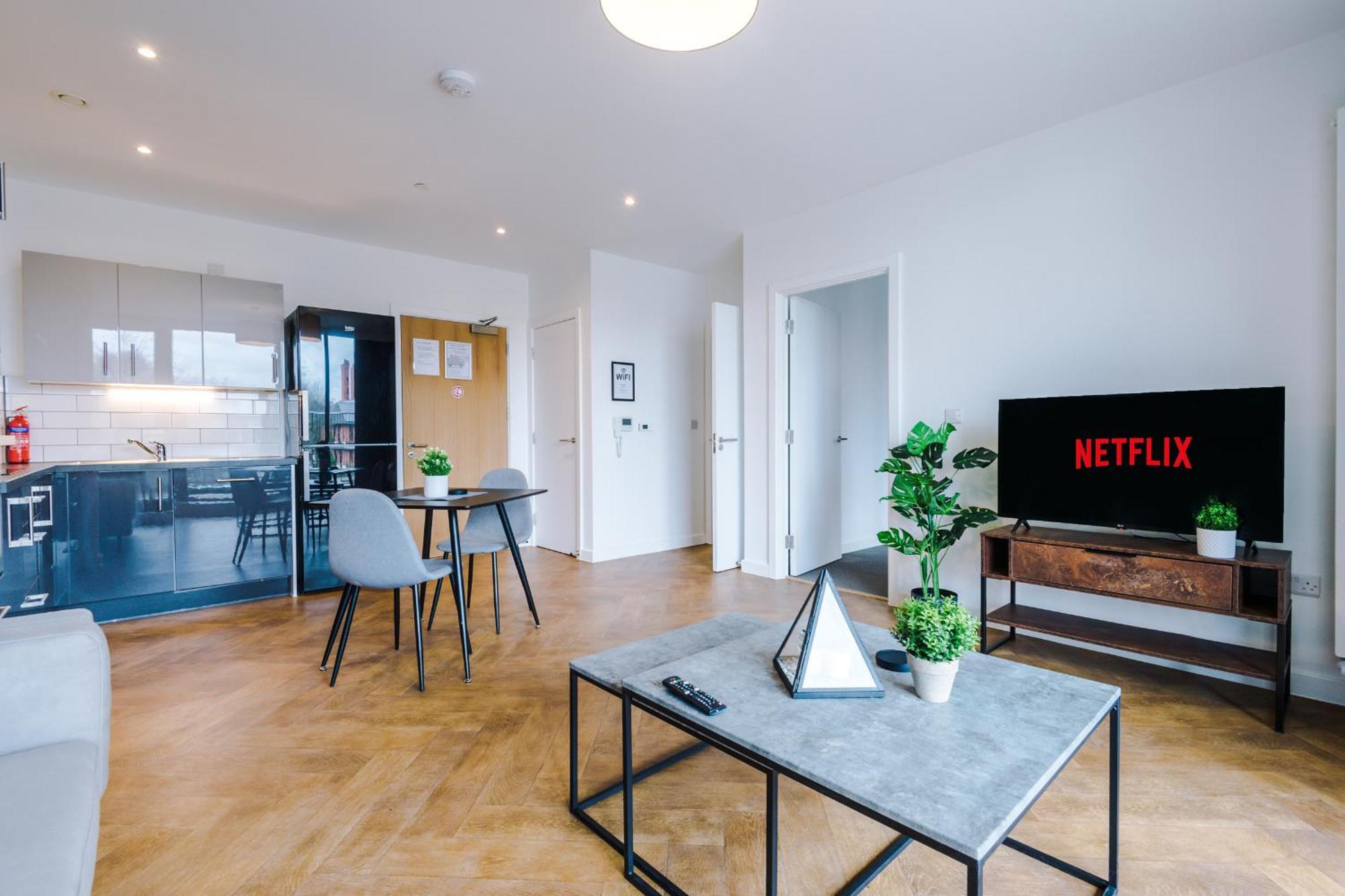 Hilltop Serviced Apartments - Ancoats Manchester Phòng bức ảnh